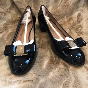 Black Salvatore ferragamo shoes size 7